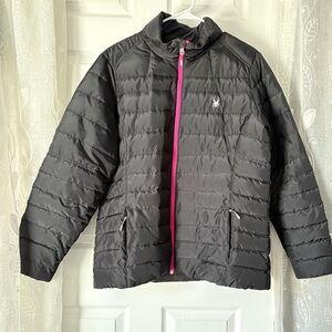 Spyder Womens size XL Prymo Duck Down Insulated Puffer Jacket coat full zip up